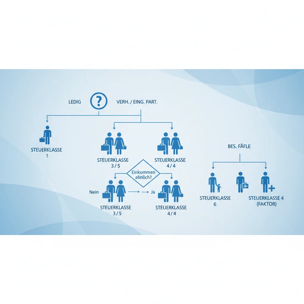Steuerklassen: Welche Klasse passt zu Ihnen?